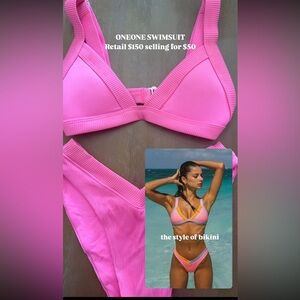 ONEONE Pink Bikini Set